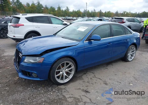 2009 Audi A4 3.2 Premium Plus из США, поврежденный, VIN WAULK78K99N008407